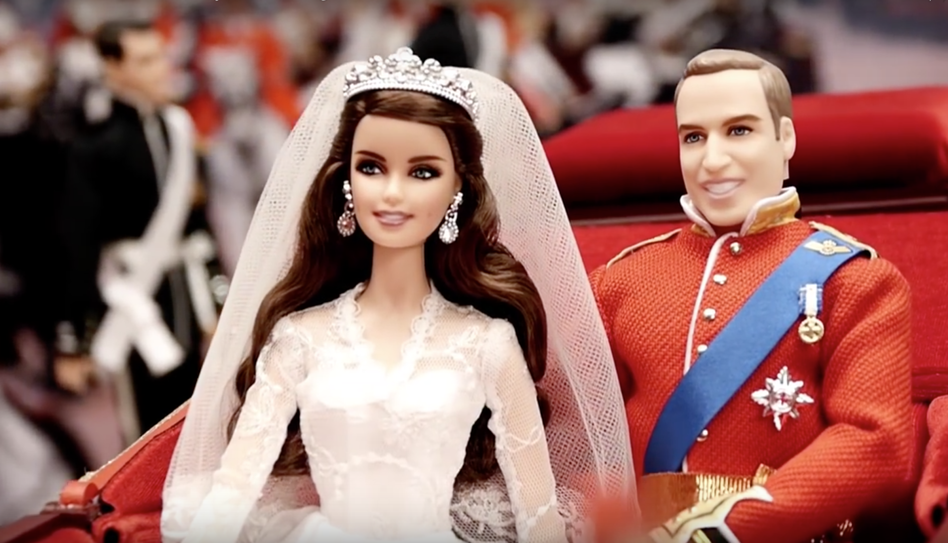 2011: Prince William and Kate become dolls